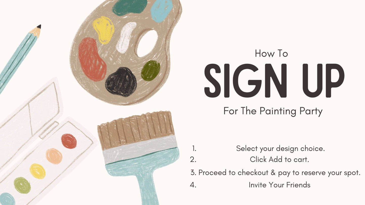 Country Loft Spring Door Hanger Painting Party