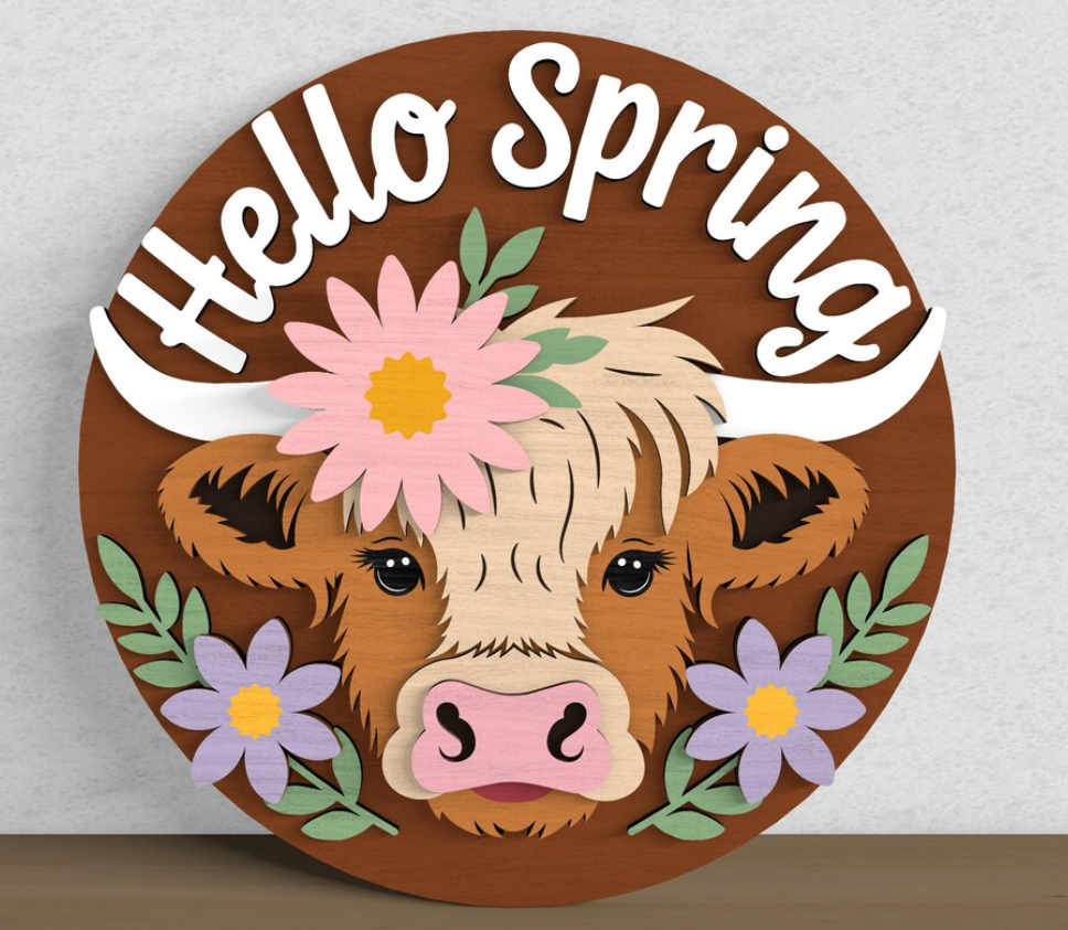 Country Loft Spring Door Hanger Painting Party