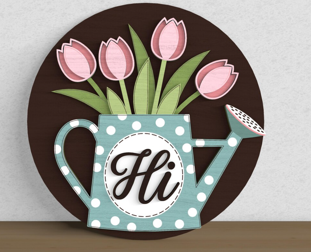 Country Loft Spring Door Hanger Painting Party