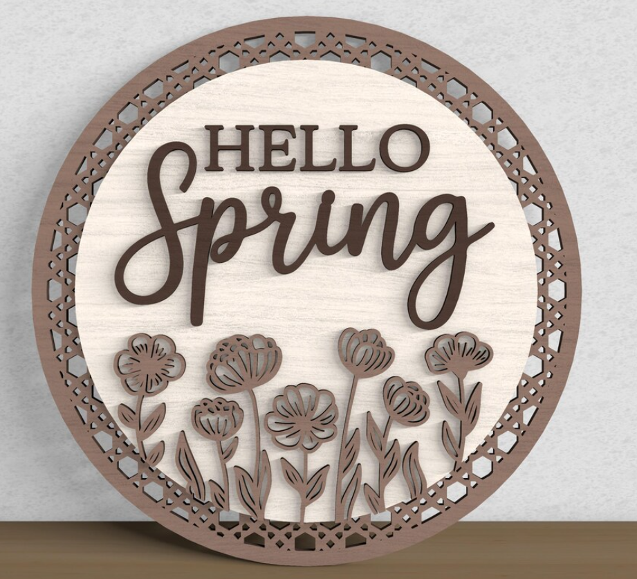Country Loft Spring Door Hanger Painting Party
