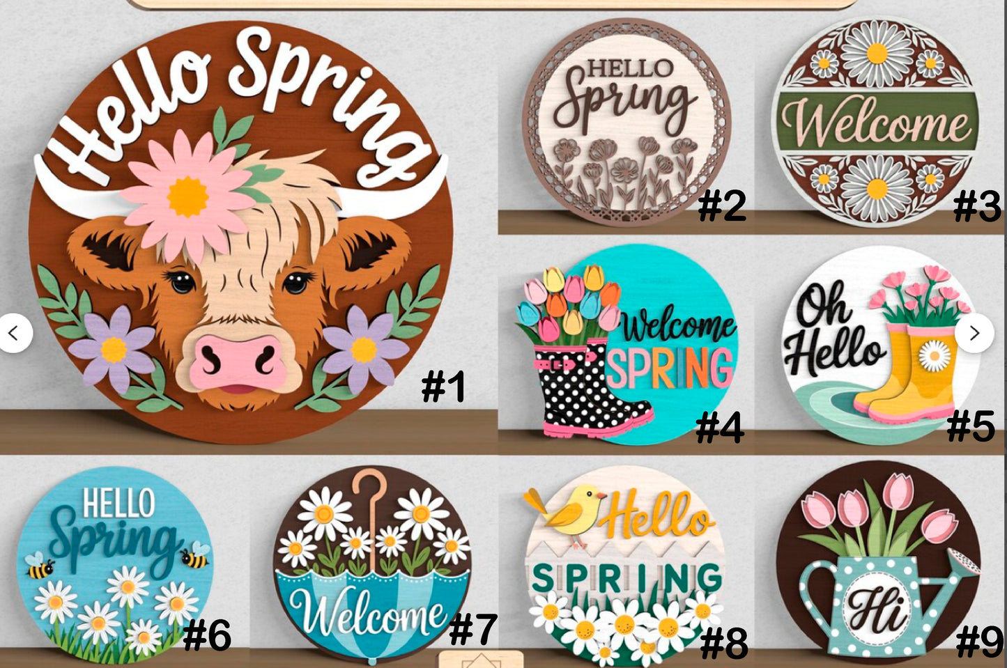 Country Loft Spring Door Hanger Painting Party