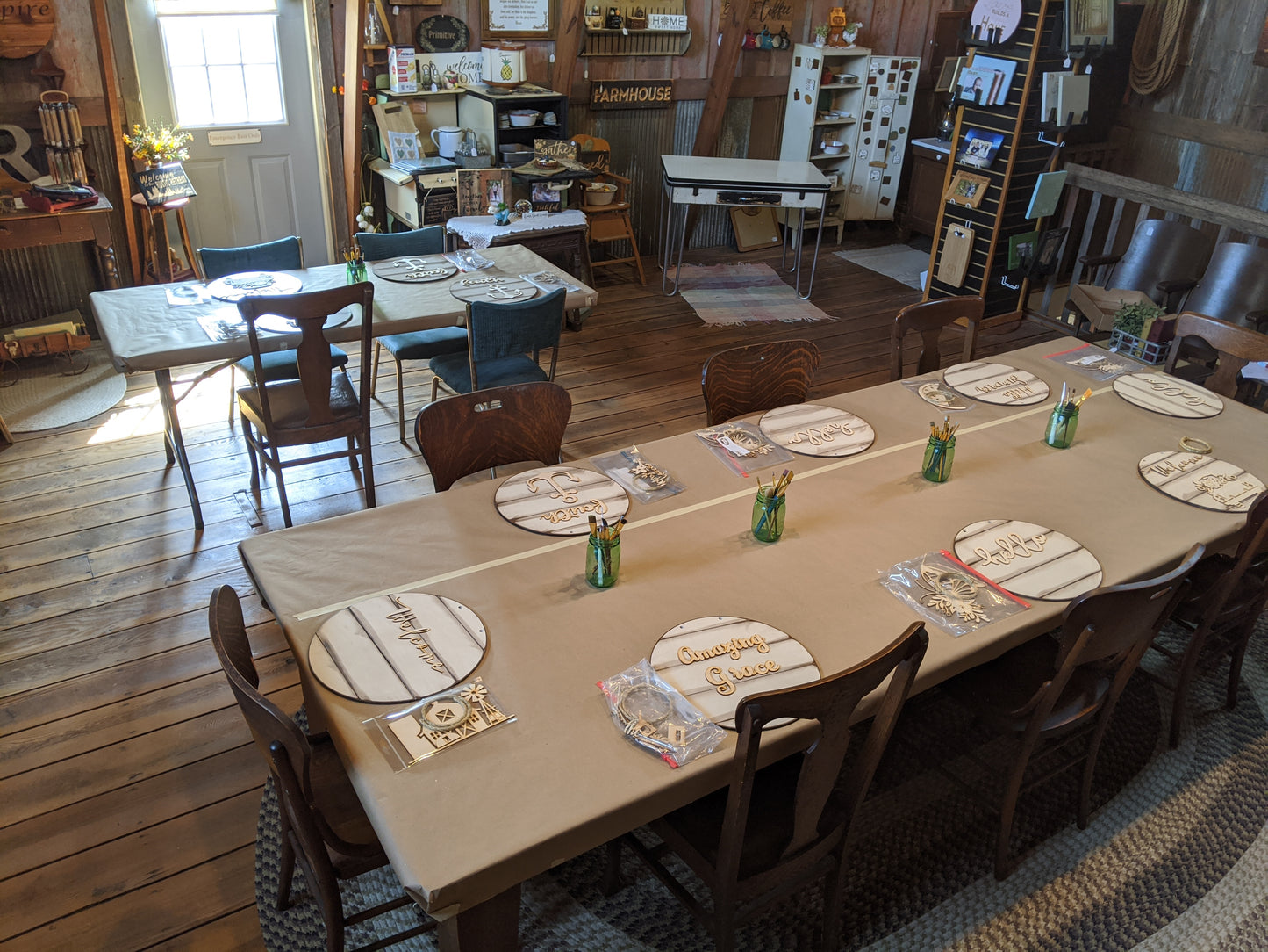 Country Loft Spring Door Hanger Painting Party